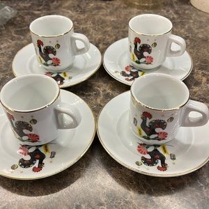 Espresso Portugal cups and saucers